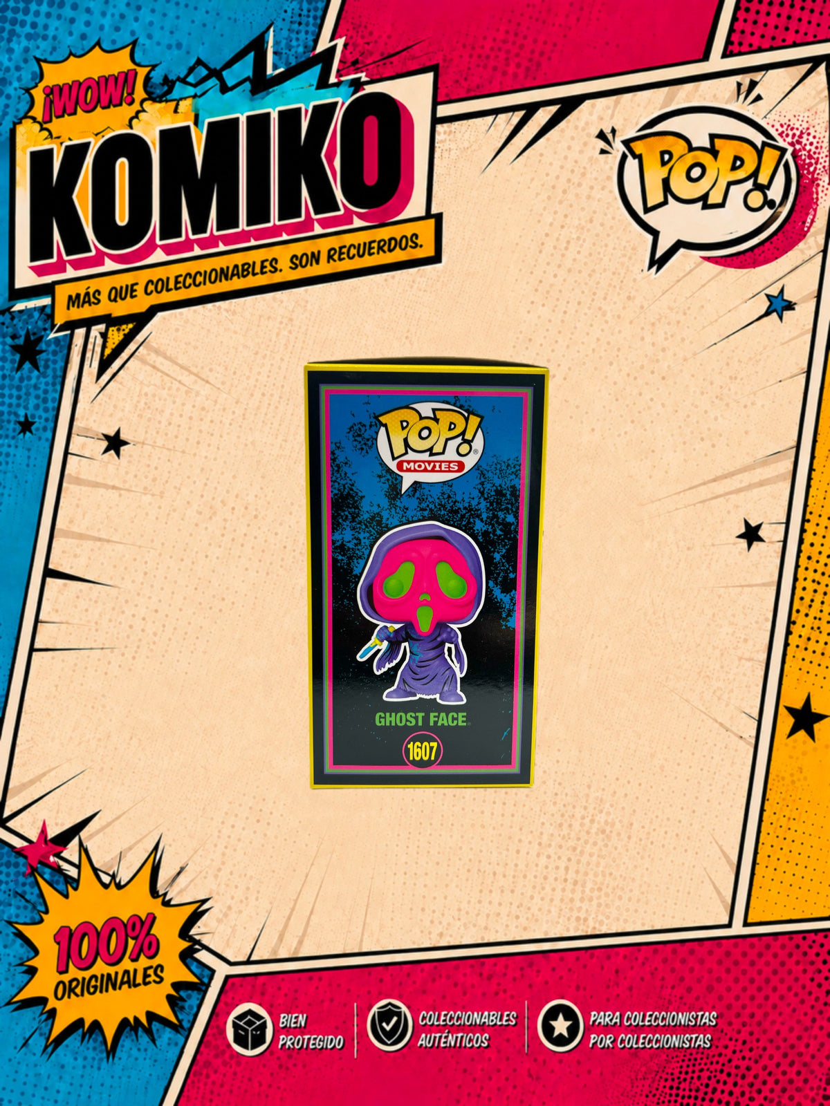 Ghost Face #1607 (colorful)