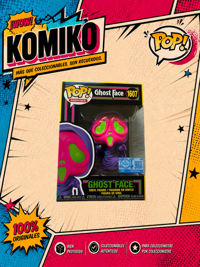 Ghost Face #1607 (colorful)